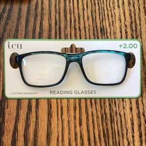 ICU eyewear reading glasses- +2.00